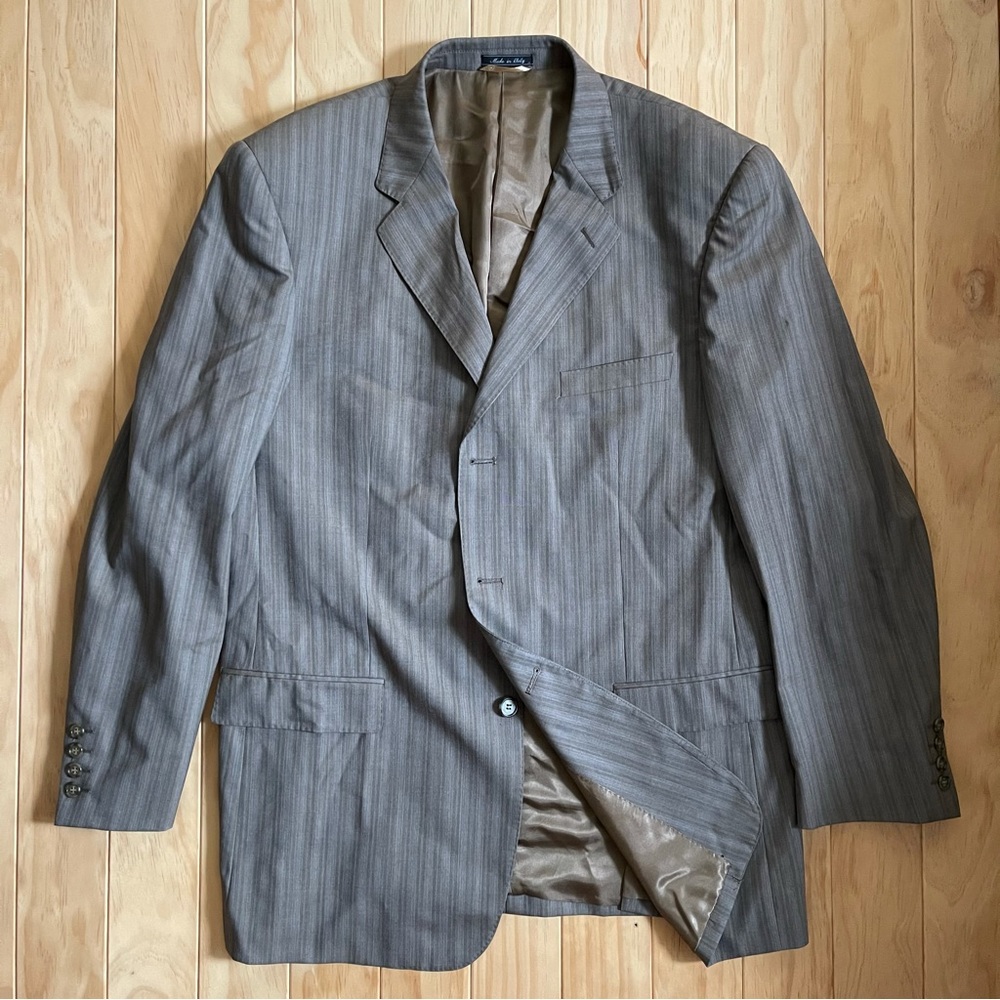 Naldini Super 150’s Sports Coat w/ light stripes 40L
